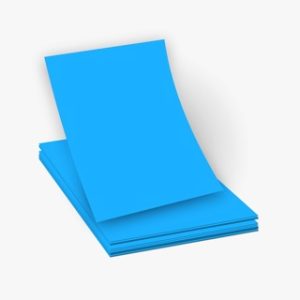 Blue Caution Extra Extra A4 Soaked Paper Sheet
